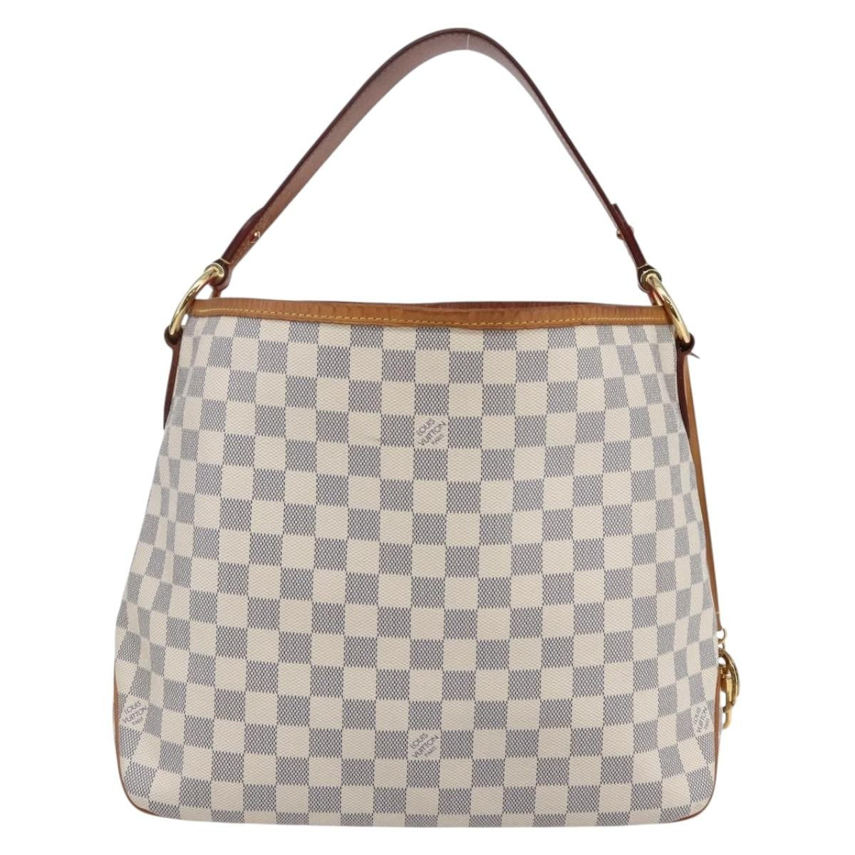 Louis Vuitton Delightful NM Handbag Damier, BEIGE, CANVAS, Shoulder bag