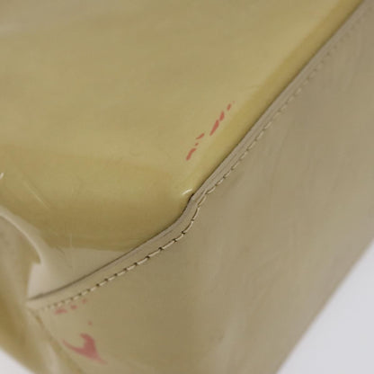 Louis Vuitton Reade Handbag Monogram Vernis, BEIGE, PATENT_LEATHER, Handbag