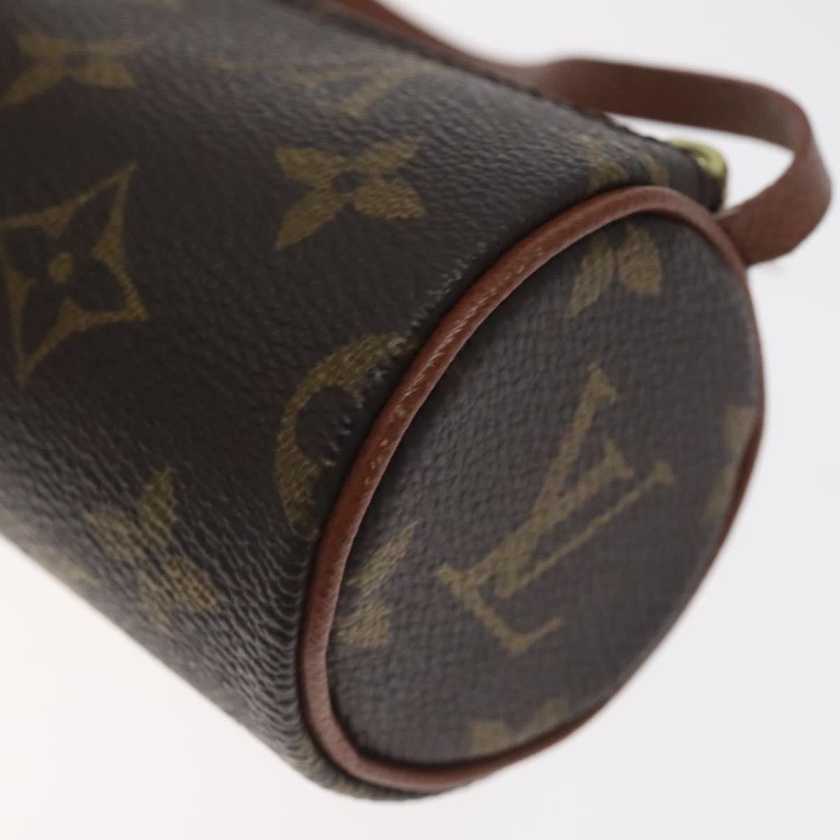 Louis Vuitton Papillon Pochette Monogram Canvas, BROWN, CANVAS, Handbag