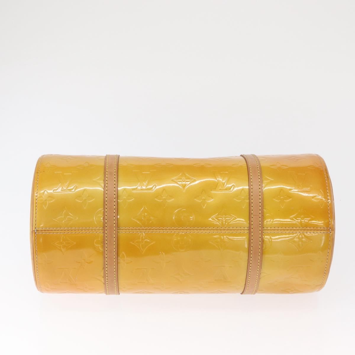 Louis Vuitton Bedford Handbag Monogram Vernis, YELLOW, PATENT_LEATHER, Handbag