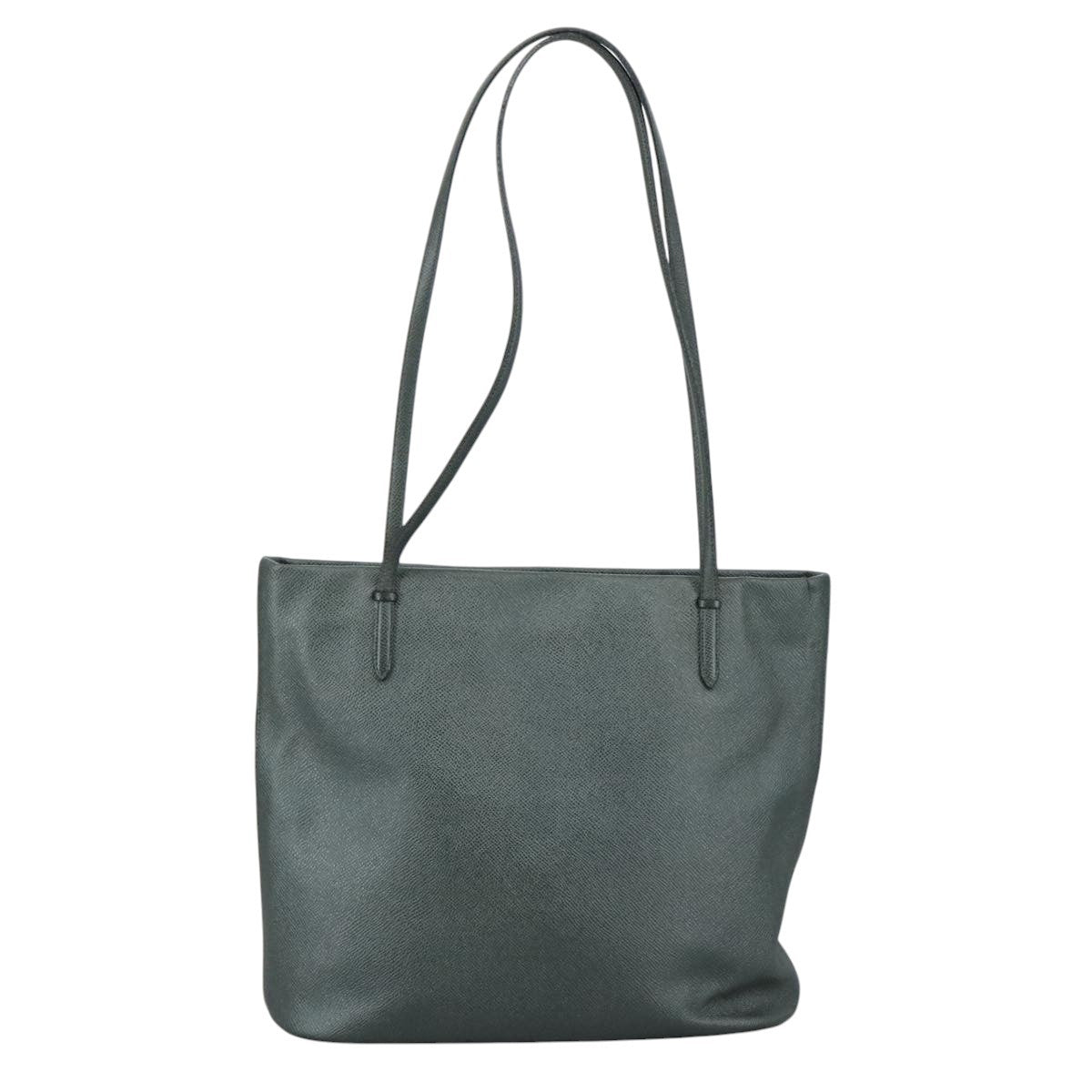 Valentino Garavani Vlogo tote bag Leather, GRAY, LEATHER, Tote bag