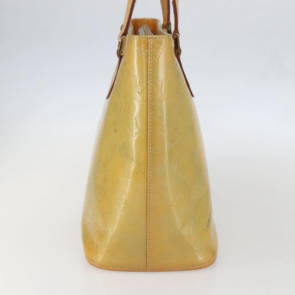 Louis Vuitton Houston Handbag Monogram Vernis, BEIGE, PATENT_LEATHER, Tote bag