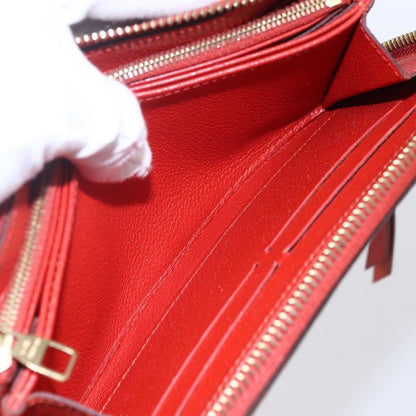 Louis Vuitton Portefeuille zippy Monogramme Empreinte Monogramme Empreinte, RED, LEATHER, Wallets