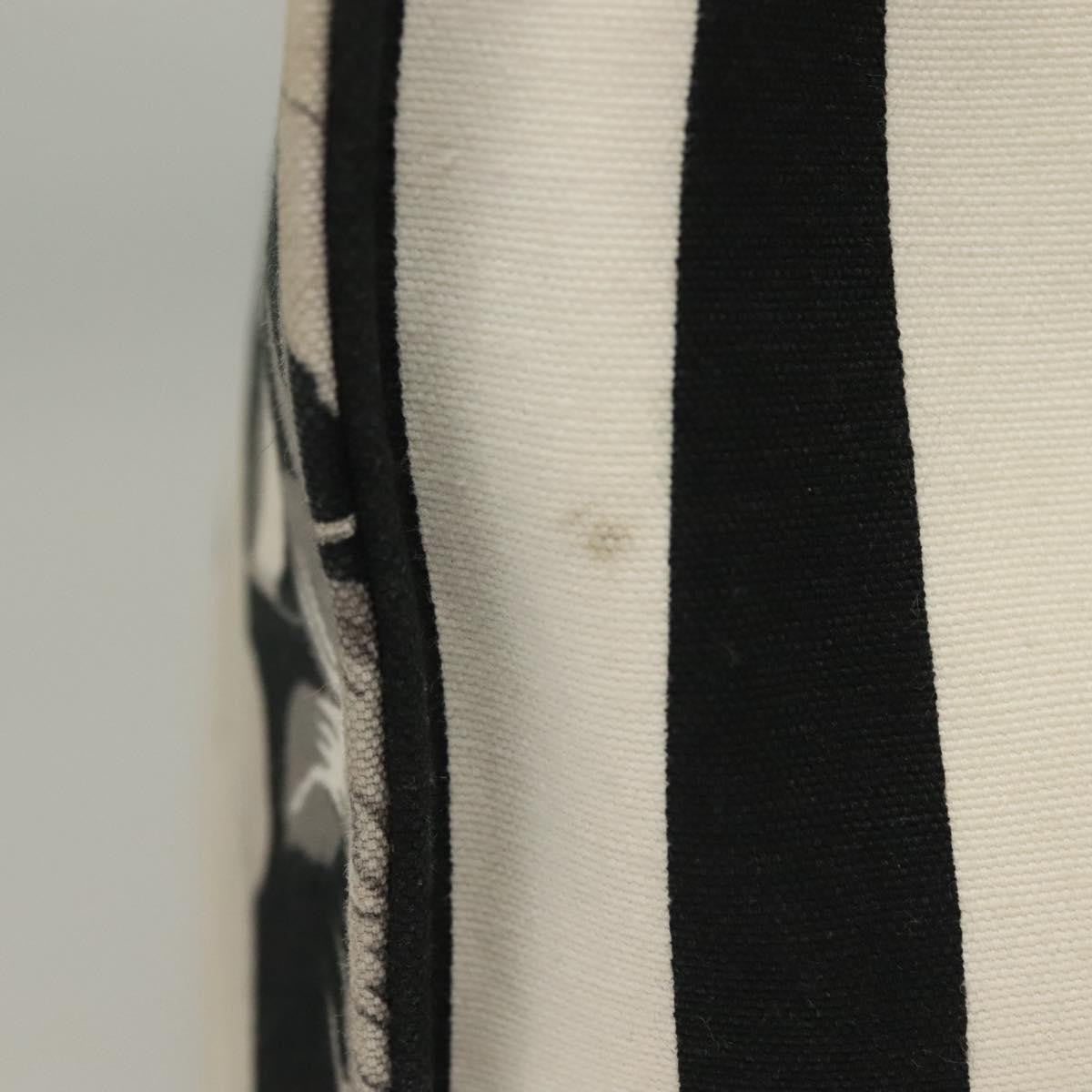 Burberry Vintage Tote Canvas, BLACK, CANVAS, Tote bag