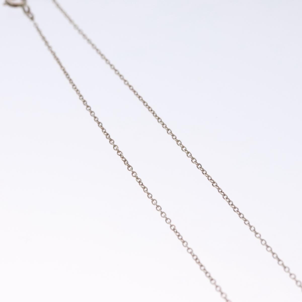 Tiffany & Co. Paloma Picasso Olive Leaf Heart Pendant Necklace Silver, SILVER, SILVER, Necklace