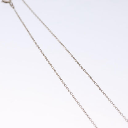 Tiffany & Co. Paloma Picasso Olive Leaf Heart Pendant Necklace Silver, SILVER, SILVER, Necklace