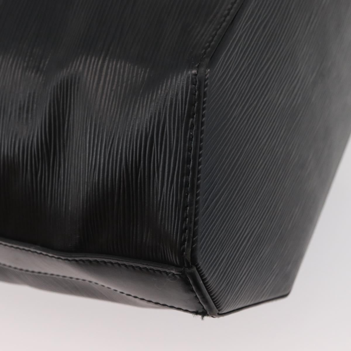 Louis Vuitton Vintage Sac d'Epaule Handbag Epi Leather, BLACK, LEATHER, Shoulder bag