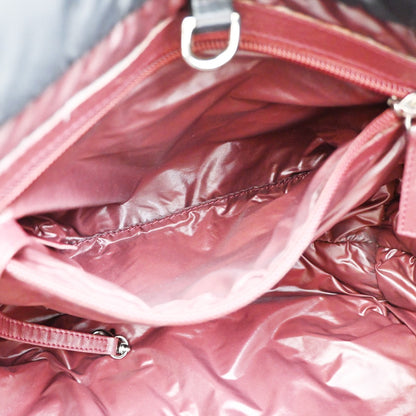 Chanel Coco Cocoon Reversible Tote Quilted Nylon, BLACK, NYLON, Tote bag