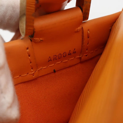 Louis Vuitton Danura Handbag Epi, ORANGE, LEATHER, Handbag