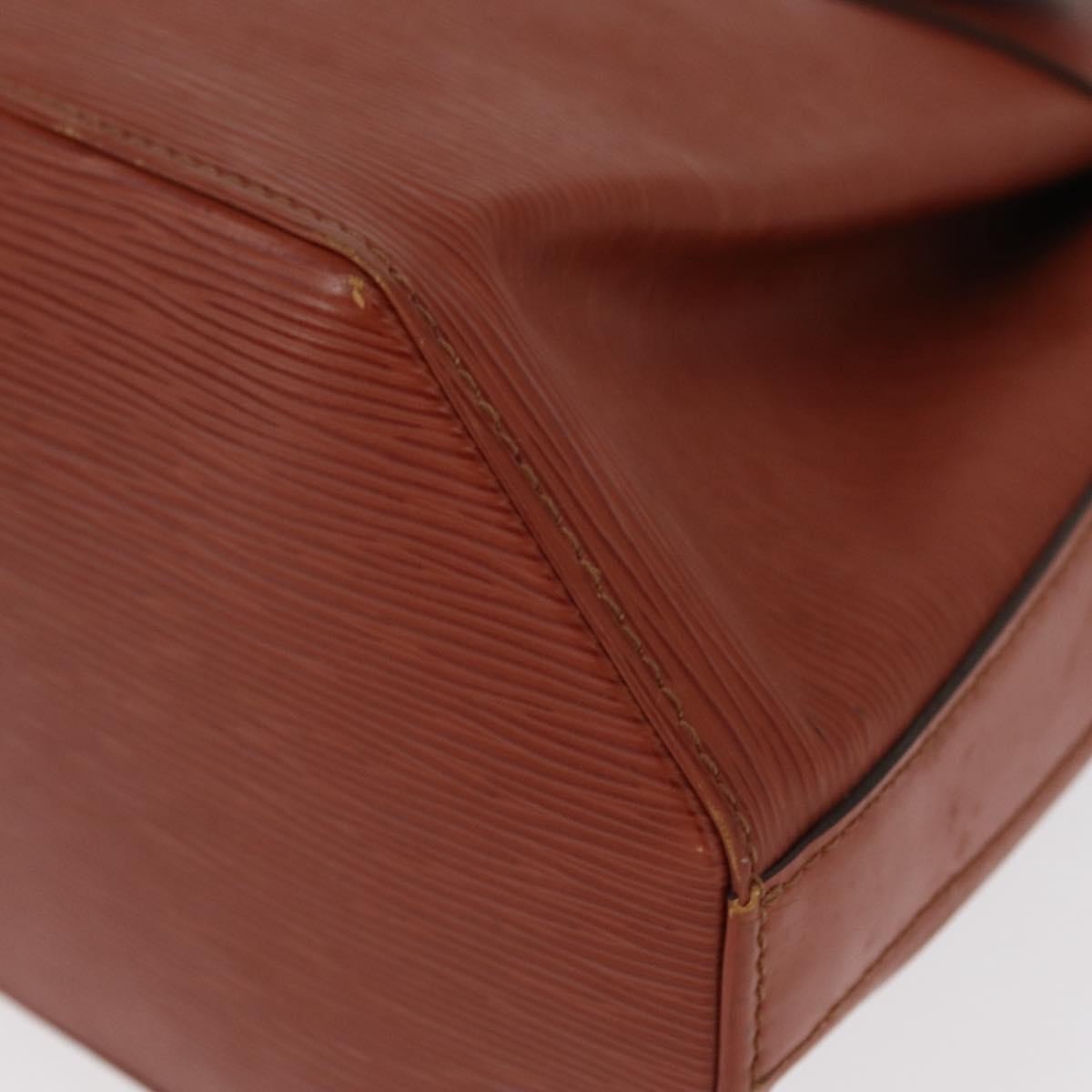Louis Vuitton Vintage Sac d'Epaule Handbag Epi Leather, BROWN, LEATHER, Shoulder bag