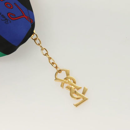 Saint Laurent Zipped Pouch Printed Python, MULTICOLOUR, NYLON, Clutche & pouche