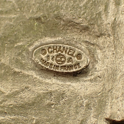 Chanel Vintage Triple CC Chain Necklace Metal, GOLD, GOLD_PLATED, Necklace