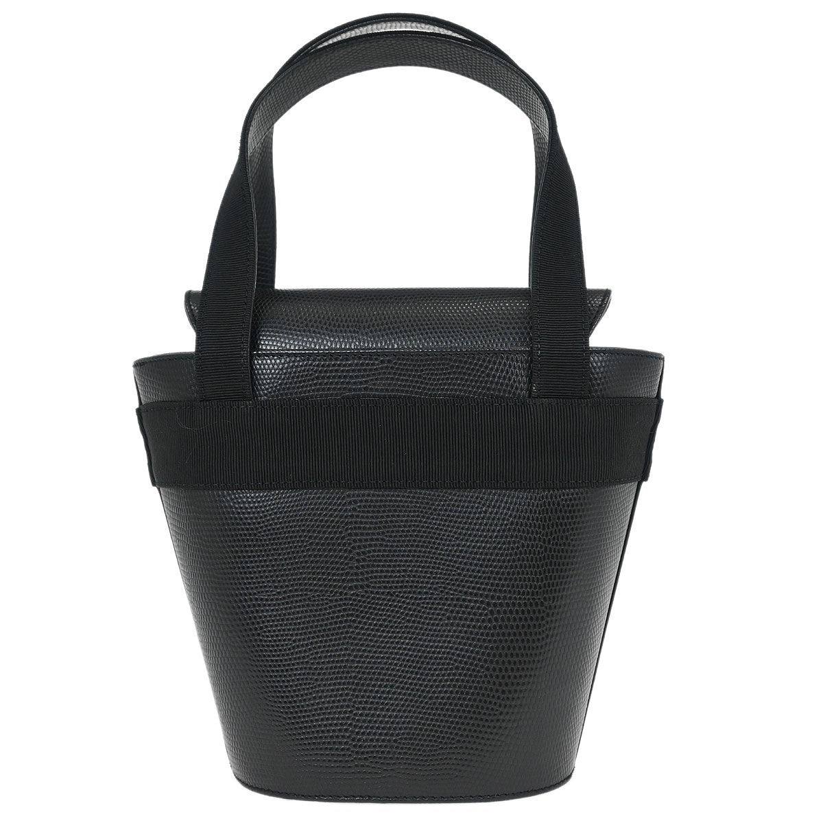 Salvatore Ferragamo Vara Bow Top Handle Bucket Bag Leather, BLACK, LEATHER, Handbag