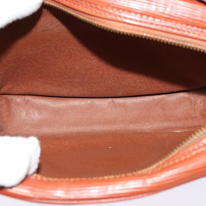 Louis Vuitton Jeune Fille Handbag Epi Leather, BROWN, LEATHER, Shoulder bag