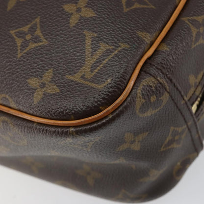 Louis Vuitton Trouville Handbag Monogram Canvas, BROWN, CANVAS, Handbag