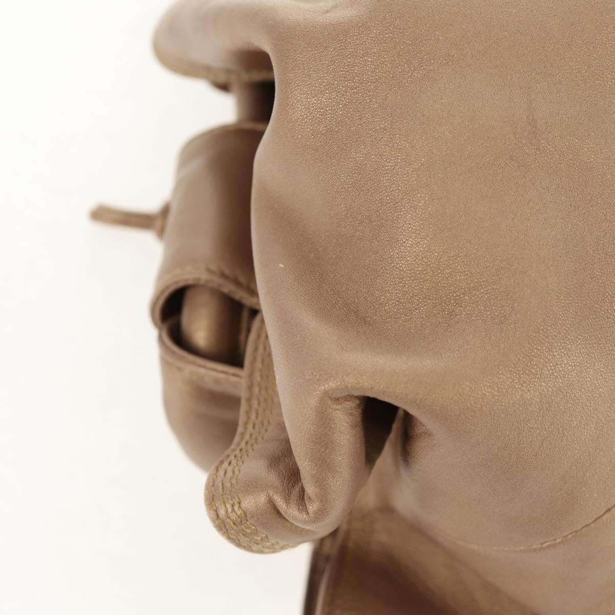 Loewe Anagram Logo Nappa Aire Hand Bag Leather, GOLD, LEATHER, Handbag