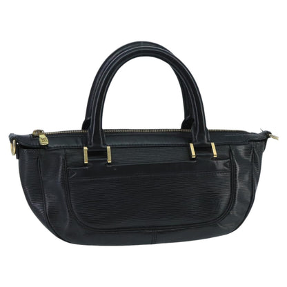 Louis Vuitton Dhanura Handbag Epi Leather, BLACK, LEATHER, Handbag