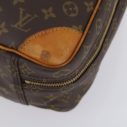 Louis Vuitton Sirius Handbag Monogram Canvas, BROWN, CANVAS, Travel bag