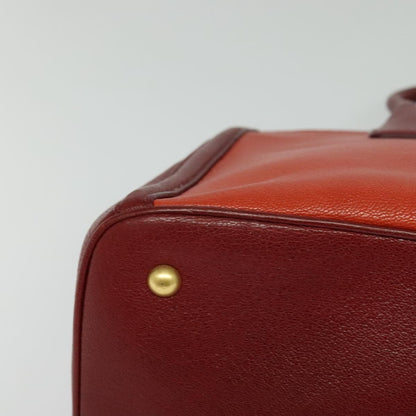 Miu Miu Zip Tote Leather, RED, LEATHER, Tote bag