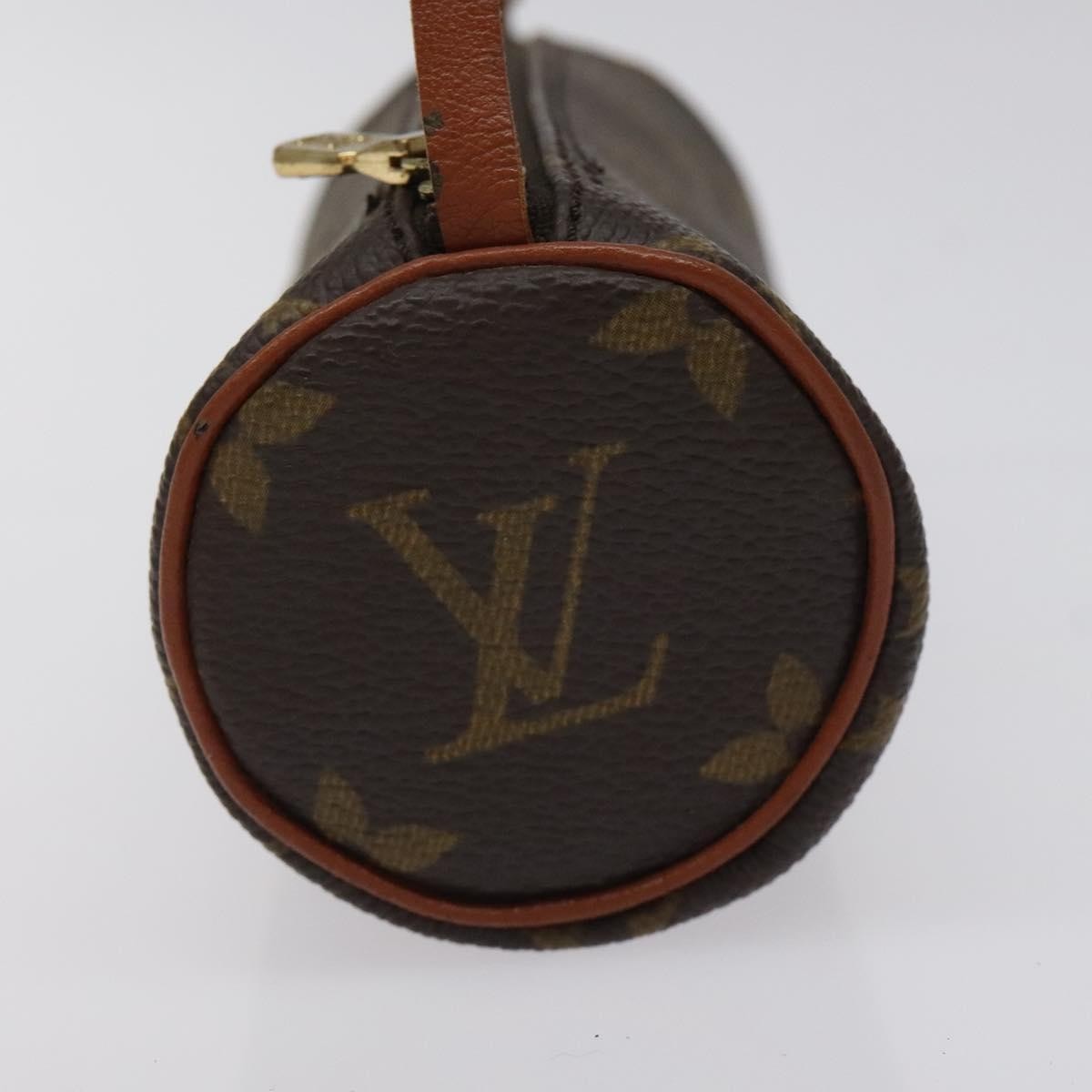 Louis Vuitton Papillon Pochette Monogram Canvas, BROWN, CANVAS, Handbag