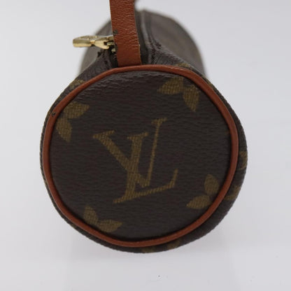 Louis Vuitton Papillon Pochette Monogram Canvas, BROWN, CANVAS, Handbag