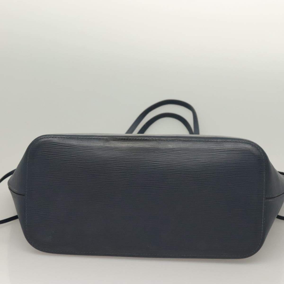 Louis Vuitton Neverfull Tote Epi Leather, BLUE, LEATHER, Tote bag