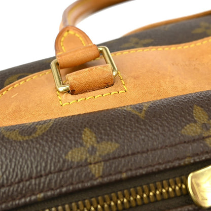 Louis Vuitton Deauville Handbag Monogram Canvas, BROWN, CANVAS, Handbag