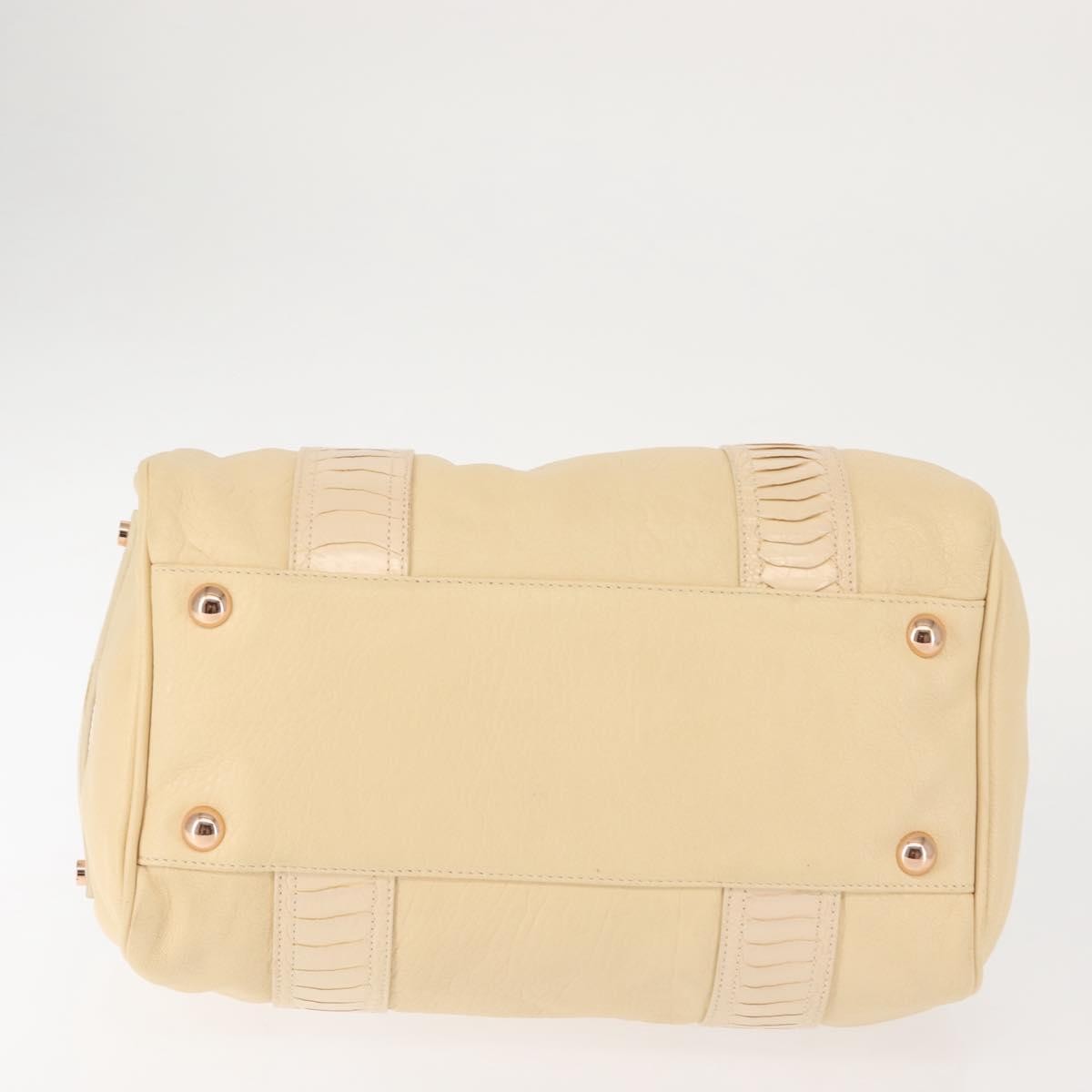 Balenciaga Vintage handbag Leather, BEIGE, LEATHER, Handbag