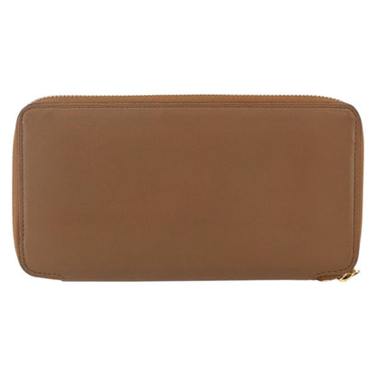 Louis Vuitton Zippy wallet Leather, BROWN, LEATHER, Wallets