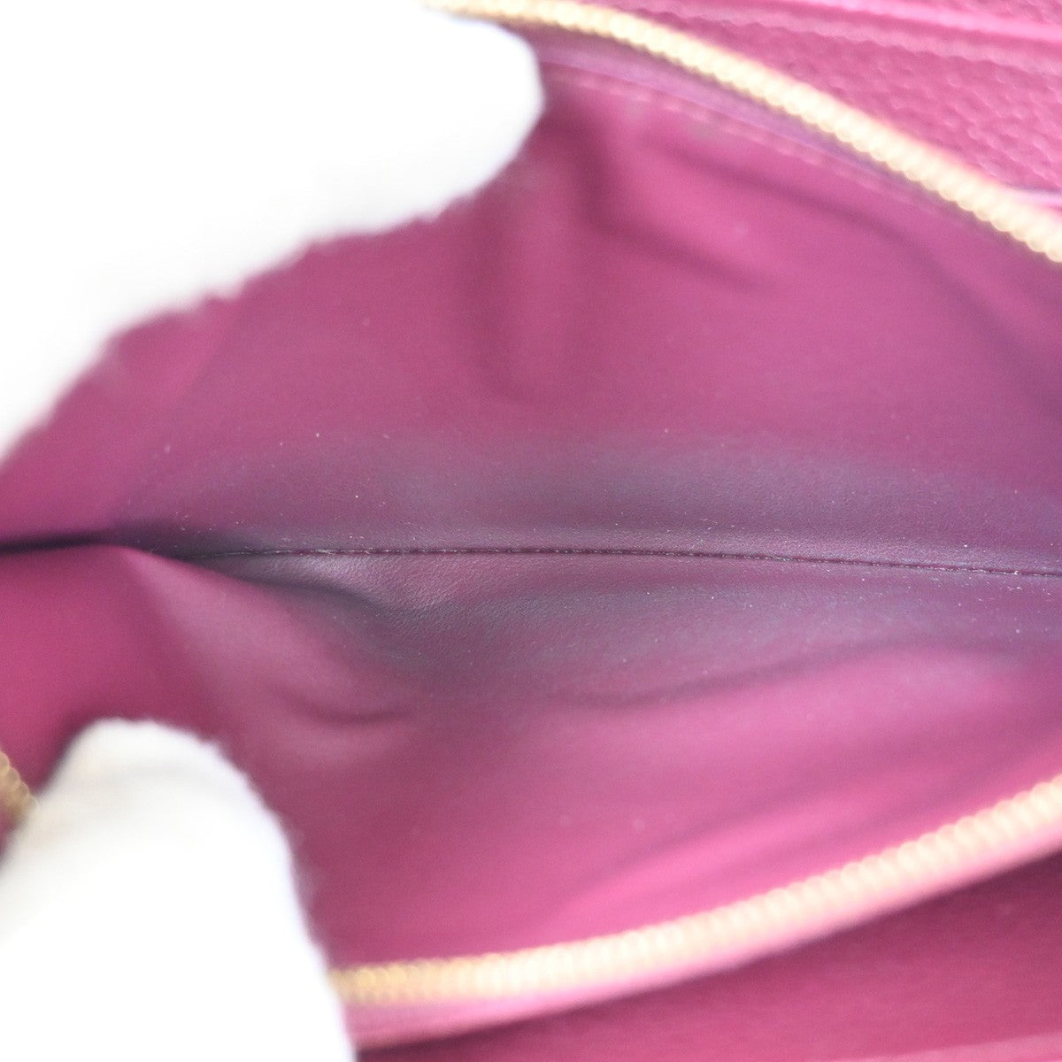 Louis Vuitton Zippy Wallet NM Leather Empreinte, PURPLE, LEATHER, Wallets