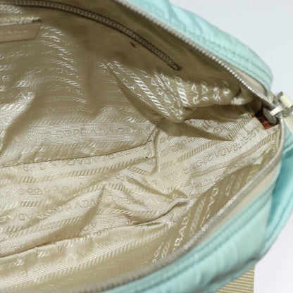 Prada Vintage Shoulder Bag Tessuto, BLUE, NYLON, Shoulder bag