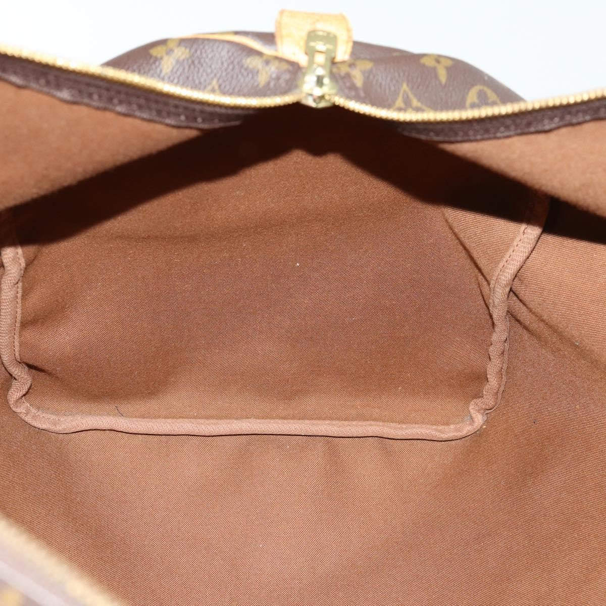 Louis Vuitton Keepall Bag Monogram Canvas, BROWN, CANVAS, Travel bag