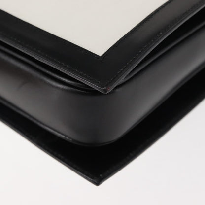 Celine Handbag Leather, WHITE, LEATHER, Handbag