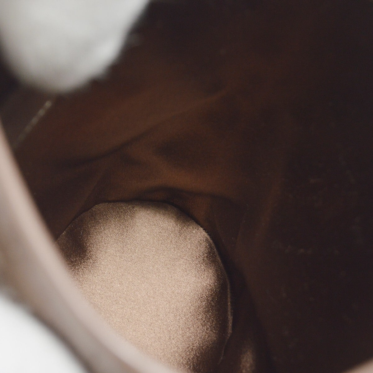 Louis Vuitton Bucket Bag Monogram Satin, BROWN, SATIN, Handbag