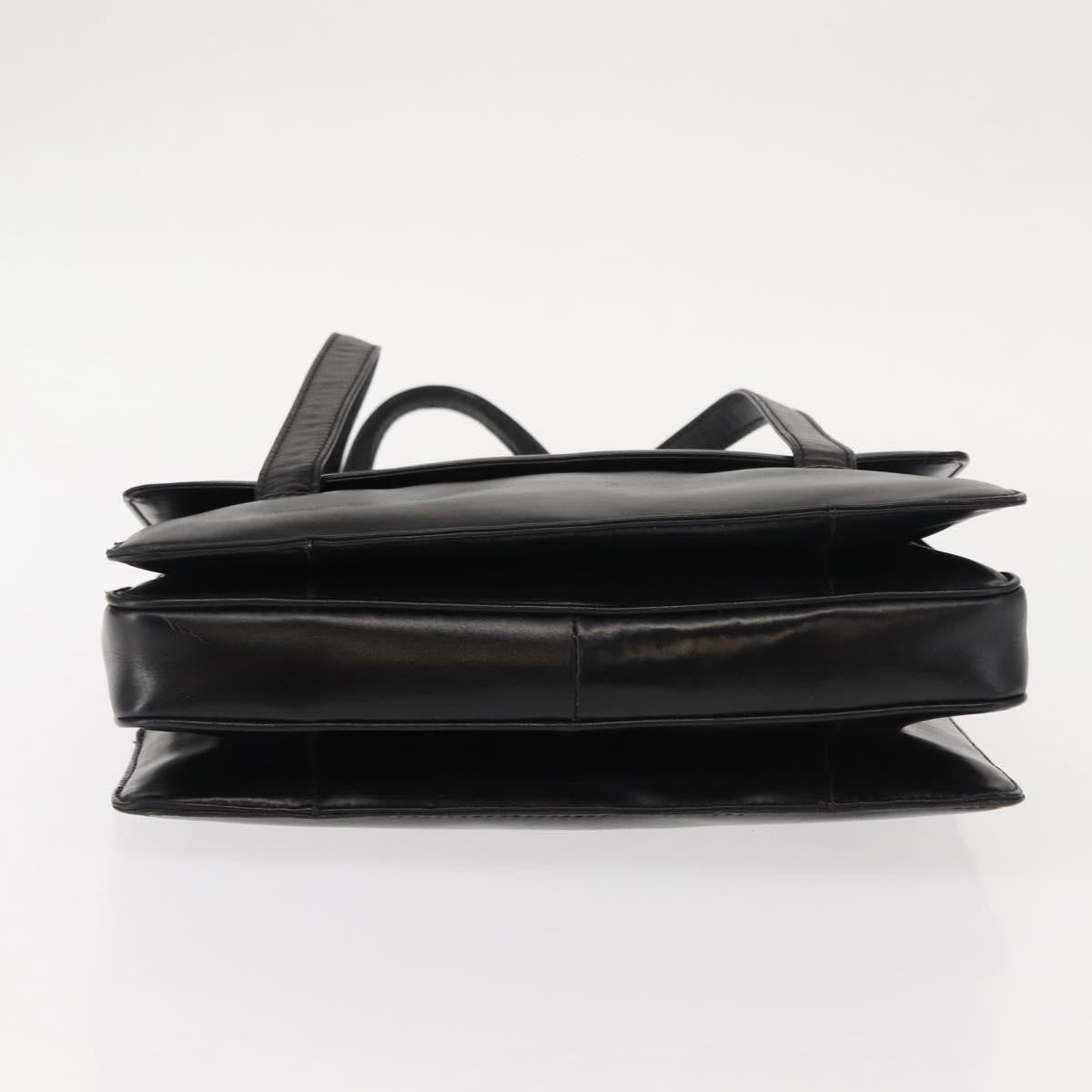 Loewe Anagram handbag Leather, BLACK, LEATHER, Handbag