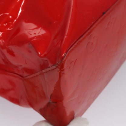 Louis Vuitton Reade Handbag Monogram Vernis, RED, PATENT_LEATHER, Handbag