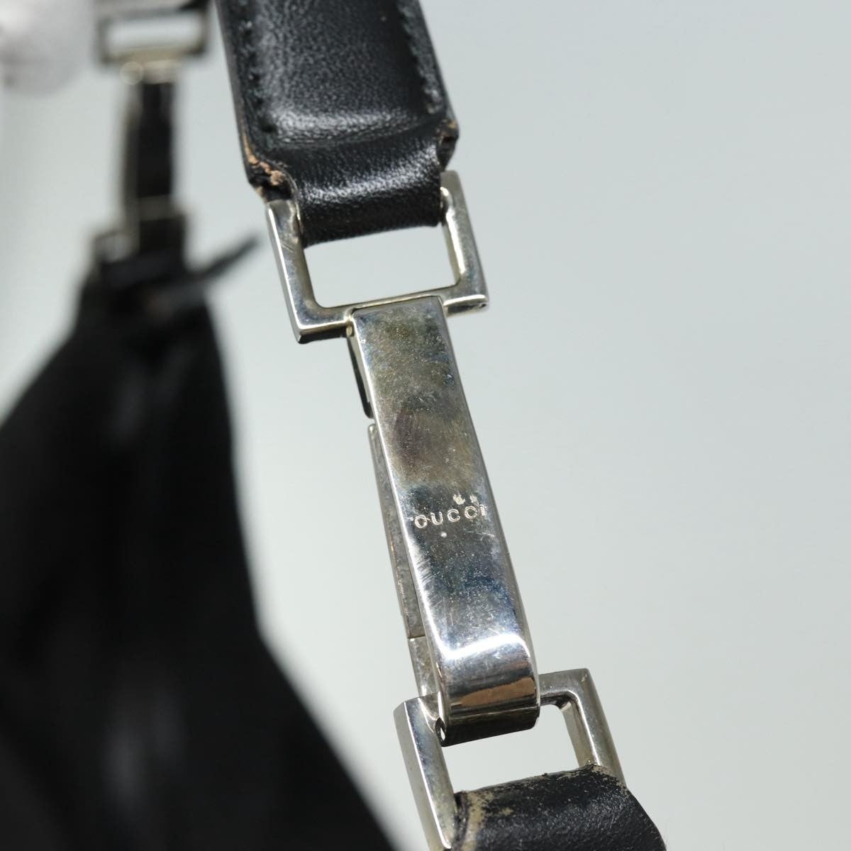 Gucci Zip Hobo Canvas, BLACK, NYLON, Shoulder bag