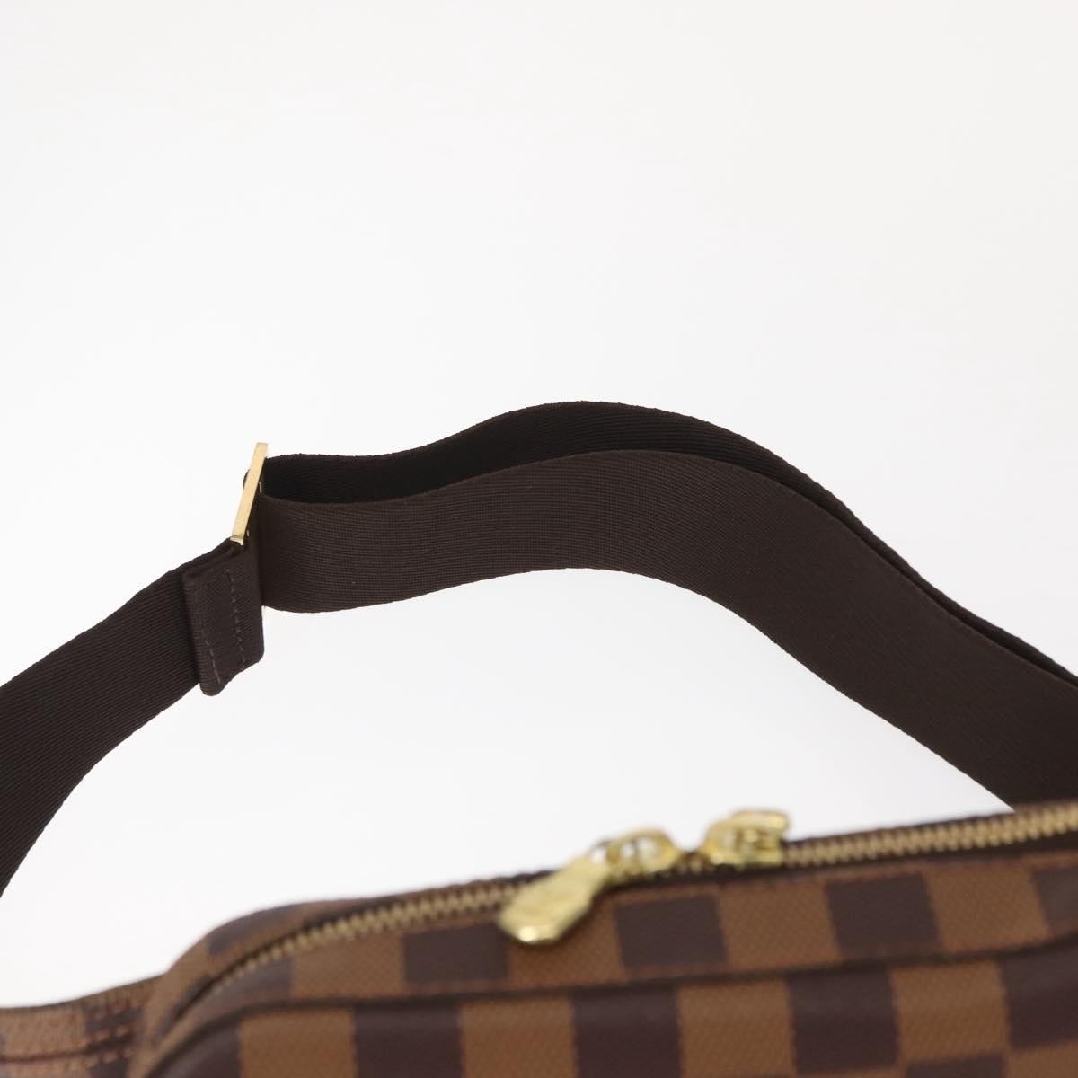 Louis Vuitton Geronimos Waist Bag Damier, BROWN, CANVAS, Shoulder bag