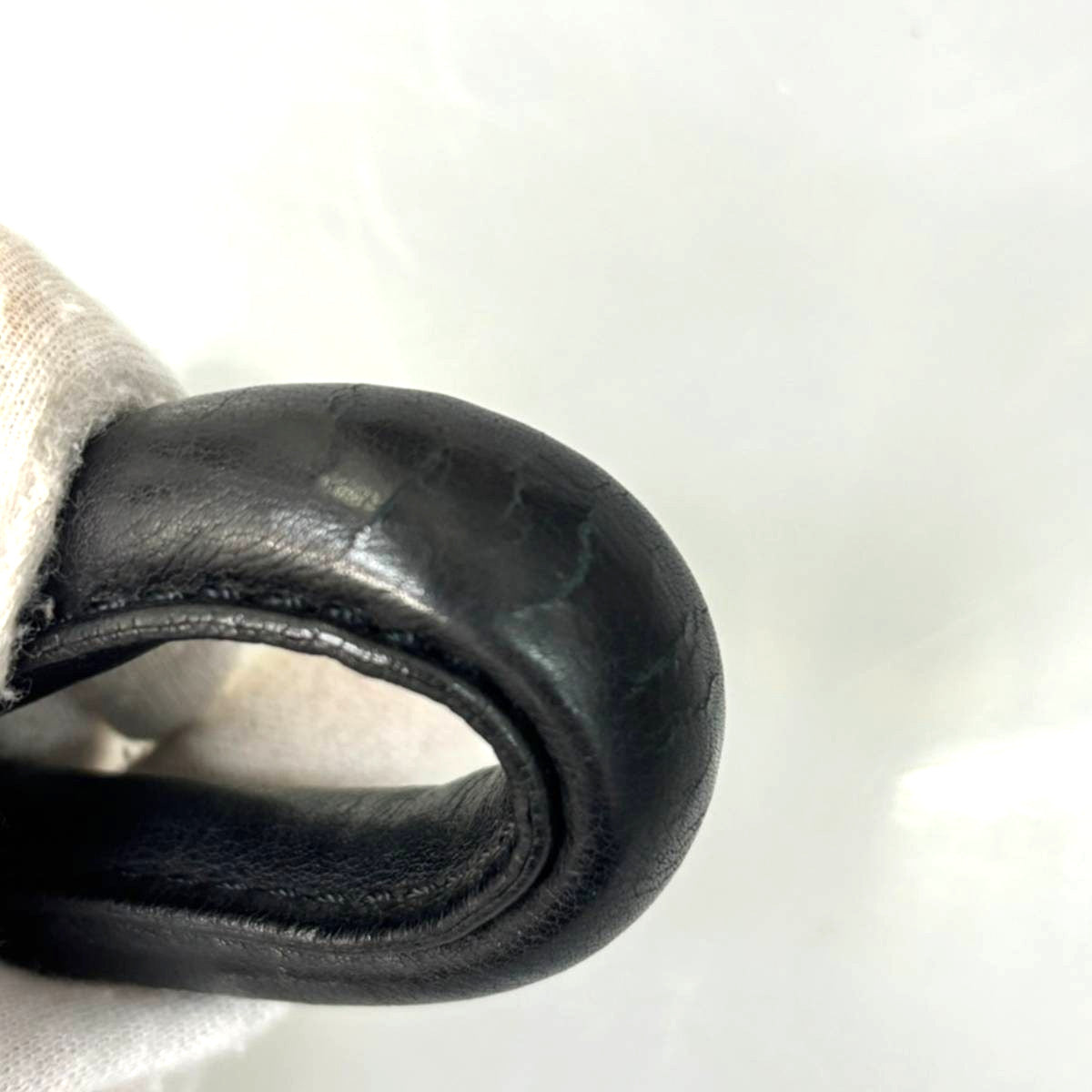 Chanel Coco Bowling Bag Quilted Leather, BLACK, LEATHER, Handbag