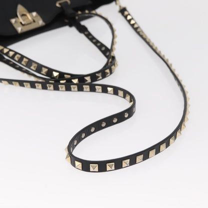 Valentino Garavani Rockstud Tote Soft Leather, BLACK, LEATHER, Tote bag