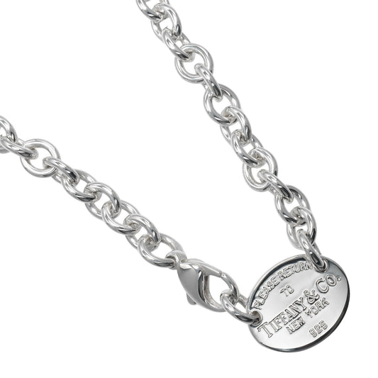 Tiffany & Co. Return to Tiffany Heart Charm Pendant Silver 925, SILVER, SILVER, Necklace
