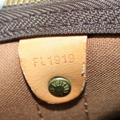Louis Vuitton Keepall Bag Monogram Canvas, BROWN, CANVAS, Travel bag