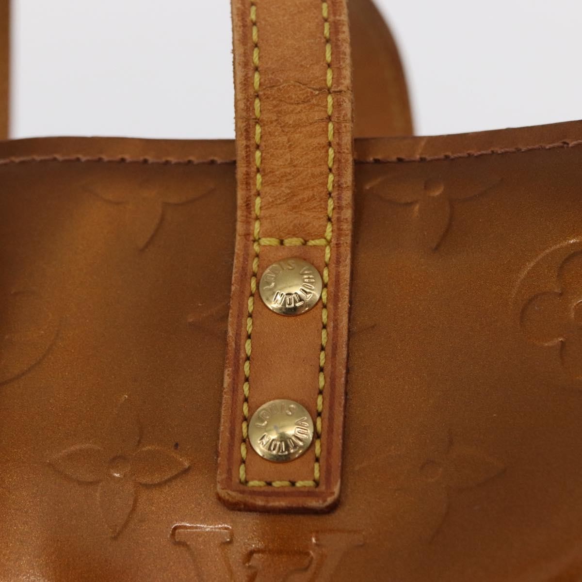 Louis Vuitton Reade Handbag Monogram Vernis, BROWN, PATENT_LEATHER, Tote bag