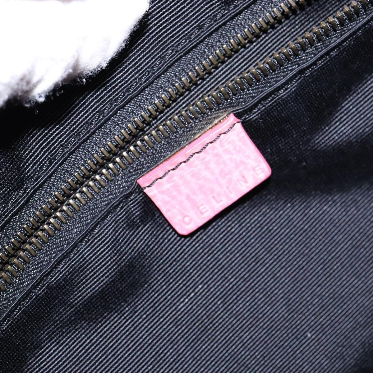 Celine Ella Satchel Leather, PINK, LEATHER, Handbag