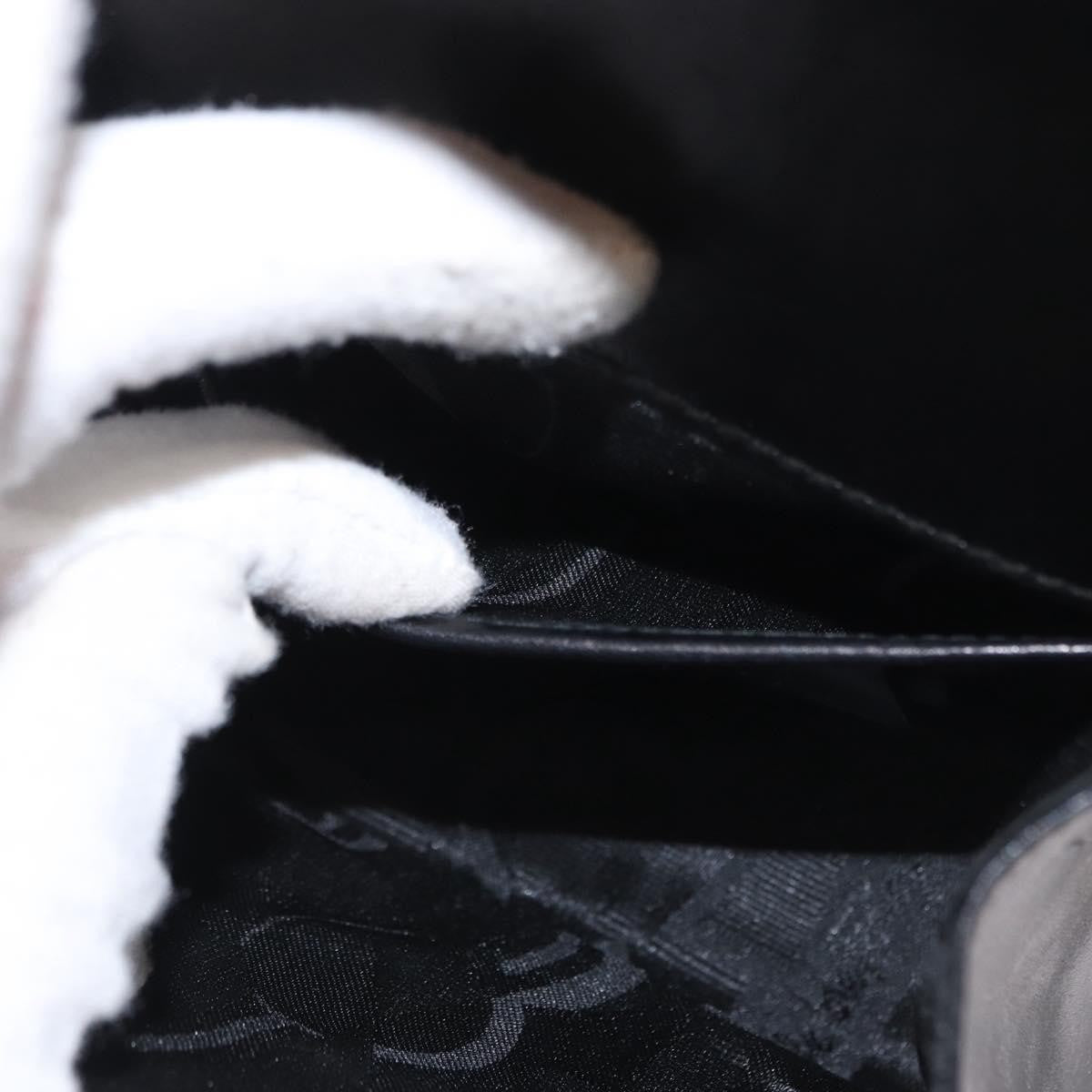 Salvatore Ferragamo Gancini Shoulder Bag Leather, BLACK, LEATHER, Shoulder bag