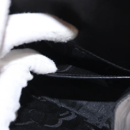 Salvatore Ferragamo Gancini Shoulder Bag Leather, BLACK, LEATHER, Shoulder bag