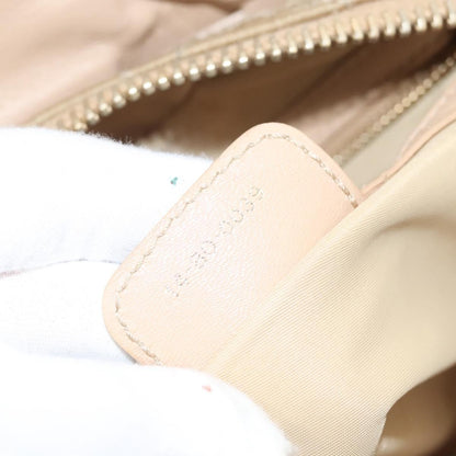 Christian Dior Charming Tote Cannage Quilt Nylon, BEIGE, NYLON, Tote bag