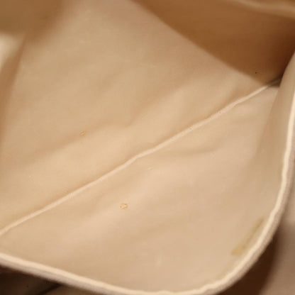Chanel Vintage Shoulder Bag Leather, Beige, Leather, Shoulder Bag