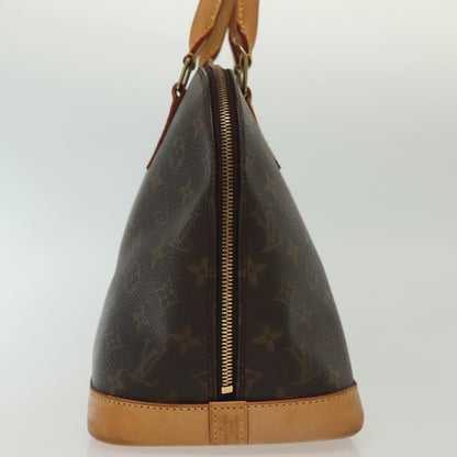 Louis Vuitton Alma Handbag Monogram Canvas, BROWN, CANVAS, Handbag