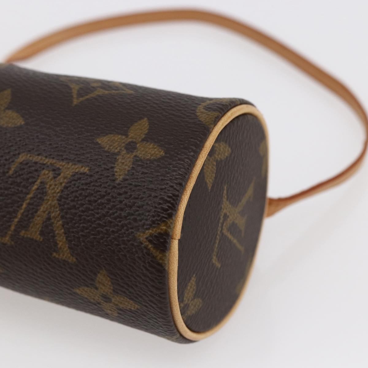 Louis Vuitton Papillon Pochette Monogram Canvas, BROWN, CANVAS, Handbag
